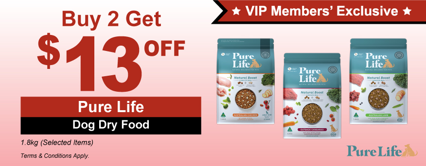 Pure Life Dog Dry Food Promo
